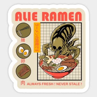 Alie Ramen Sticker